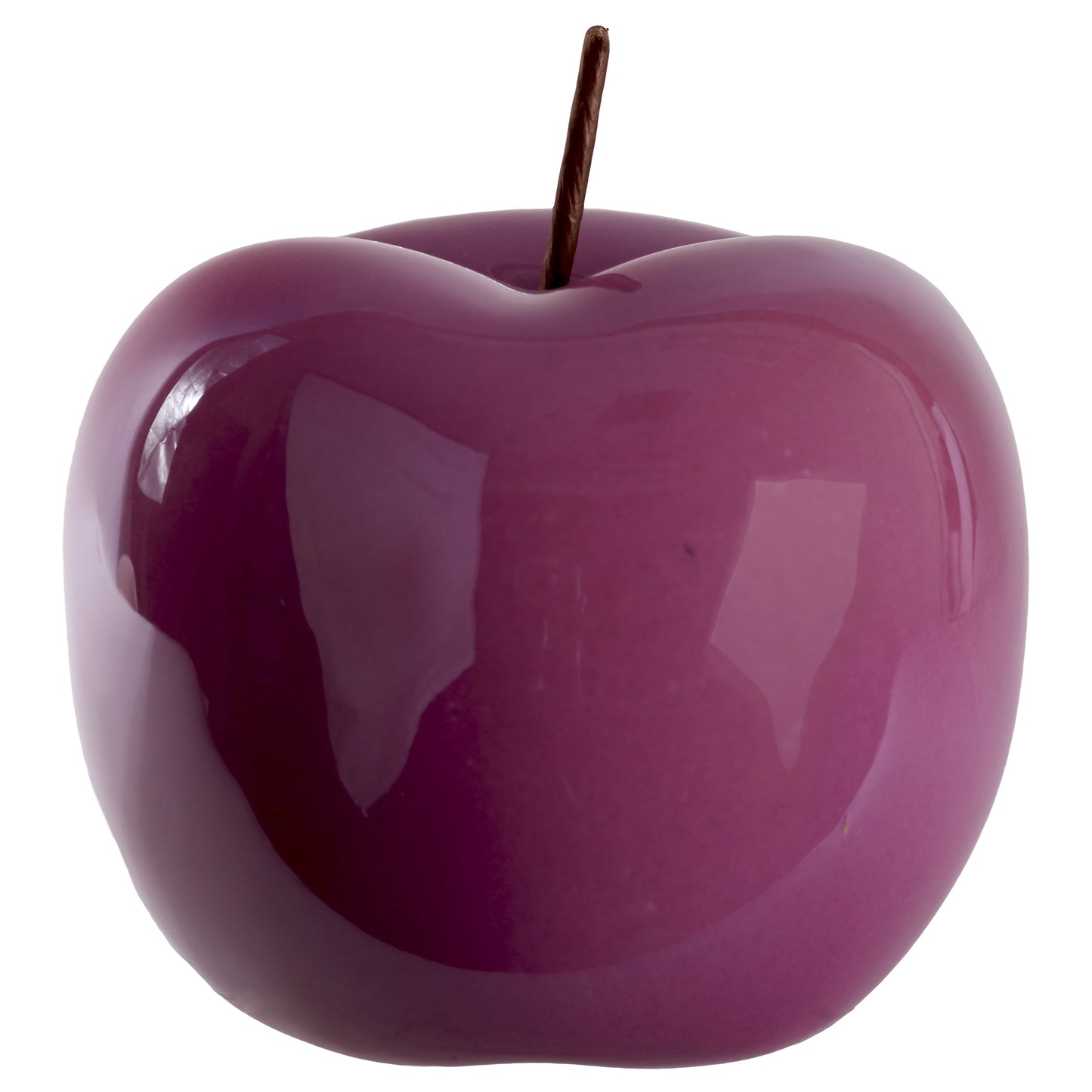 Ceramic Apple Figurine SM Pearlescent Finish
