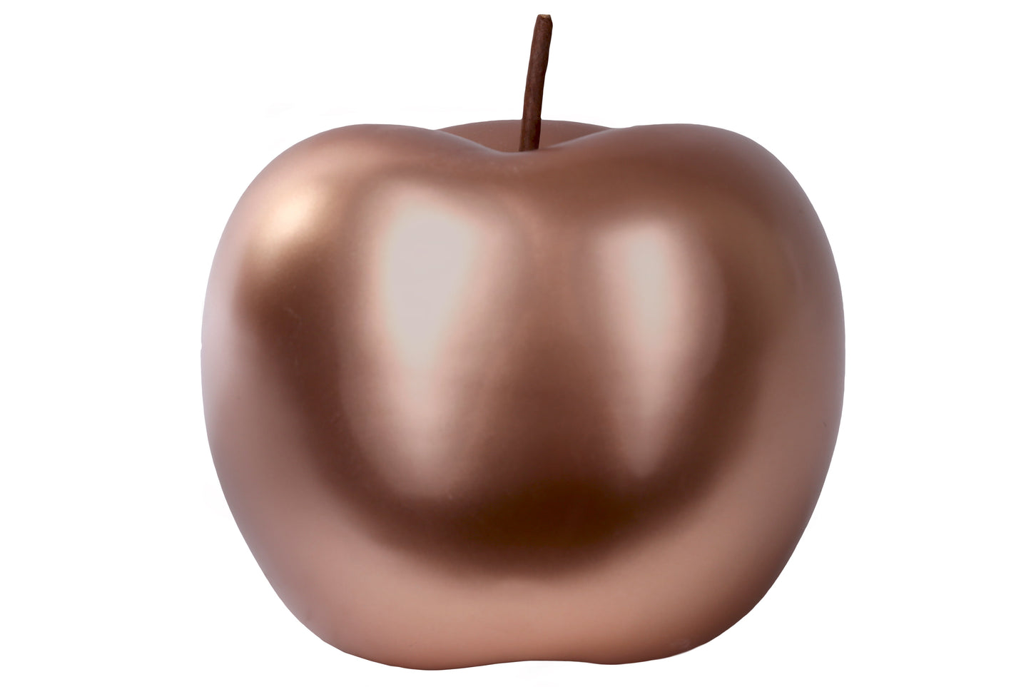 Nolyn Silver Ceramic Apple Decor