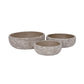 Orva Moss Green Cement Flower Pot Set (Set of 3)