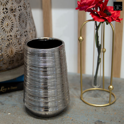 Ceramic Vase Electroplated Finish