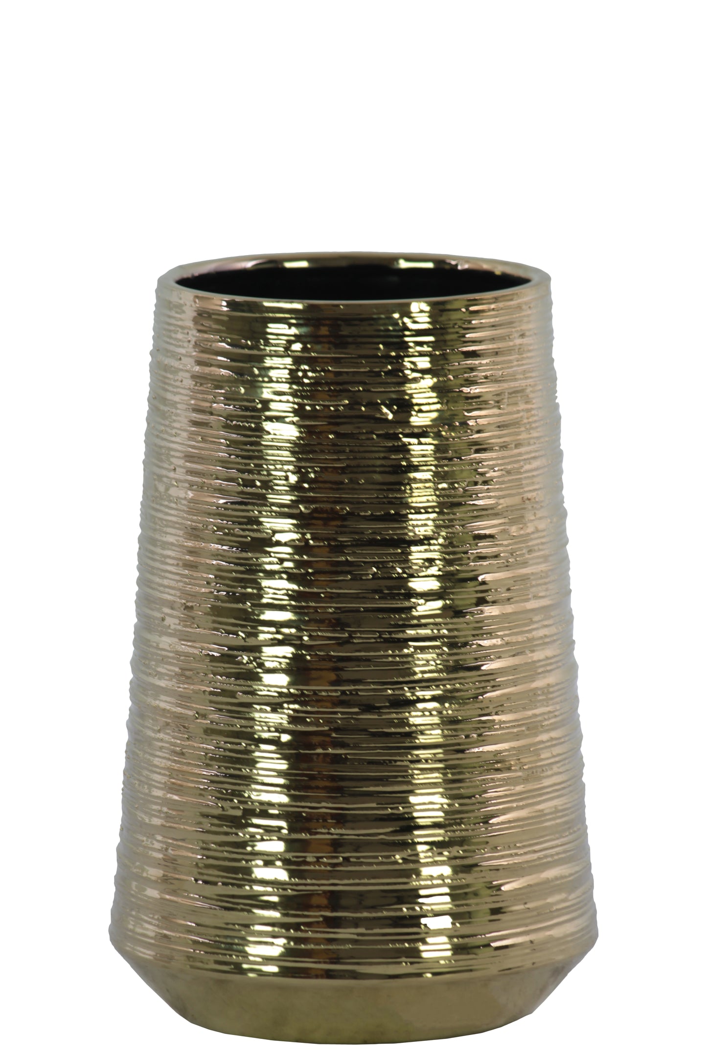 Ceramic Vase Electroplated Finish