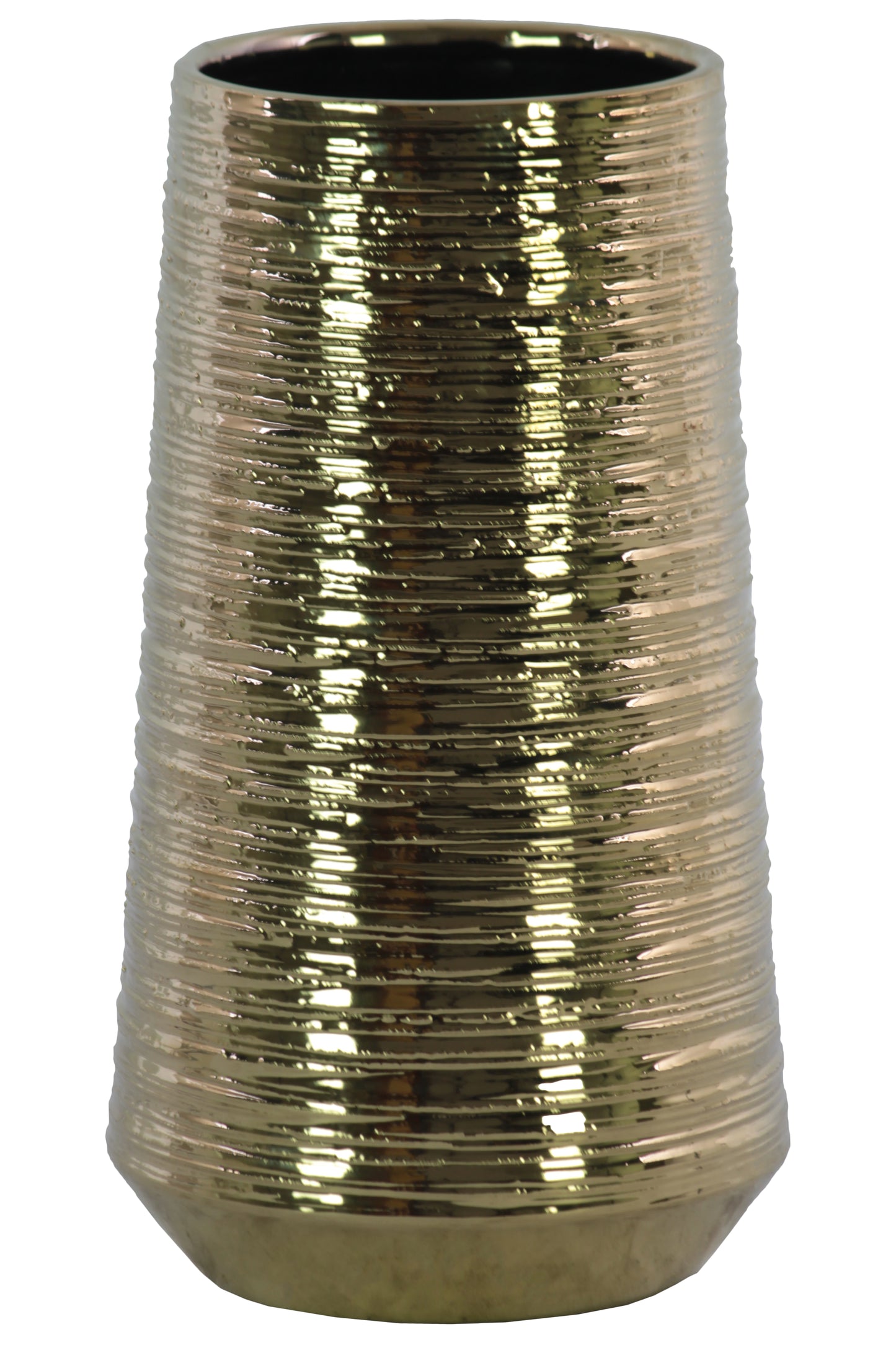 Ceramic Vase Electroplated Finish