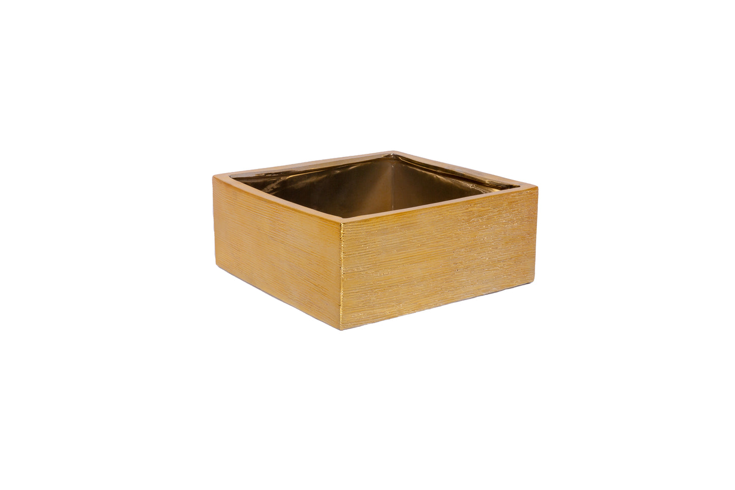 Ceramic Square Pot Gloss Finish