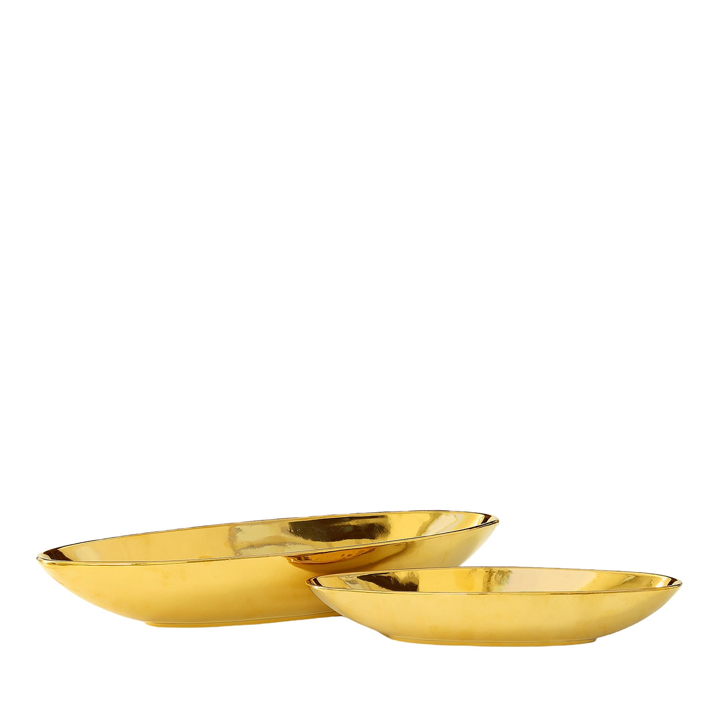 Ariyah Ceramic Boat Shape Decor  (Set of 2)