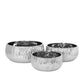 Lerros Wavy Emboss Ceramic Planter Set (Set of 3)