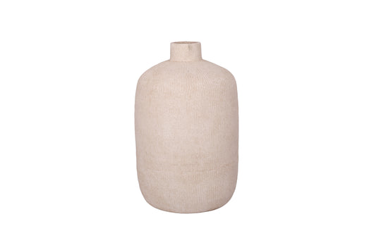 Ceramic Antique Vase Grey..13.25"H