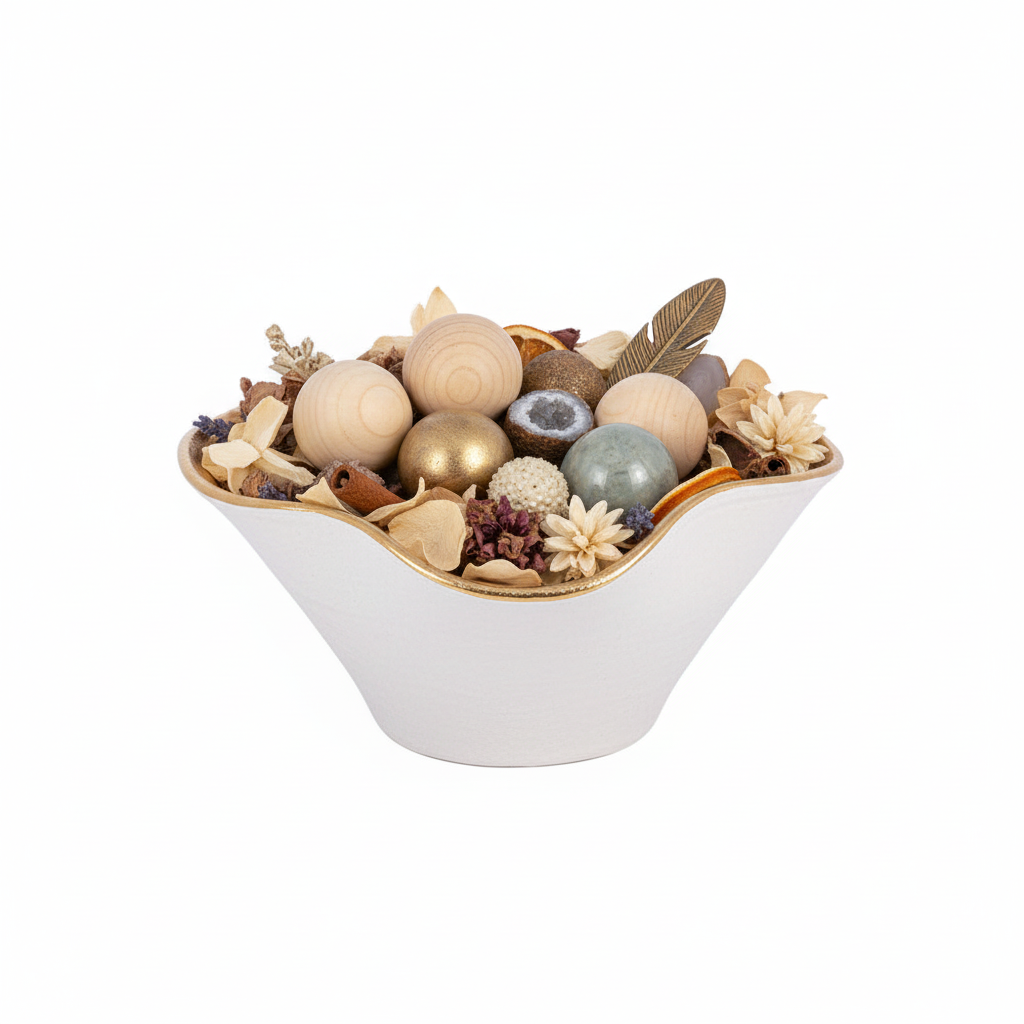 Galenne Curved Ceramic Vase