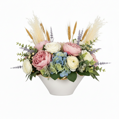 Galenne Curved Ceramic Vase