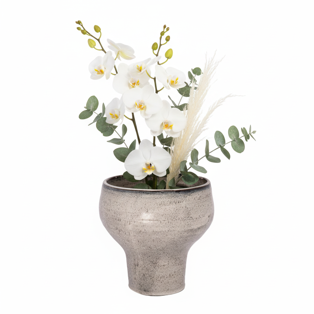 Grevelle Rounded Ceramic Vase