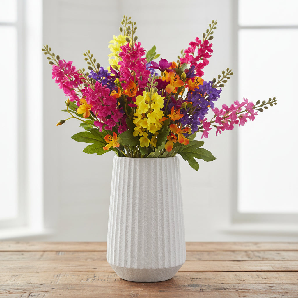 Gaelin Textured MGO Floor Vase