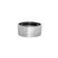 Ceramic Cylinder Horizontal Pattern Metallic Glaze Vase