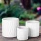 Avelora Embossed Ceramic Pot Set