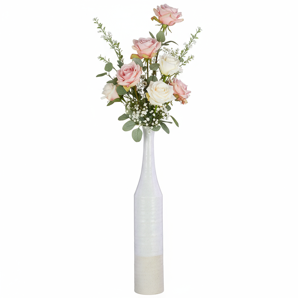 Adia Ceramic Bottle Vase