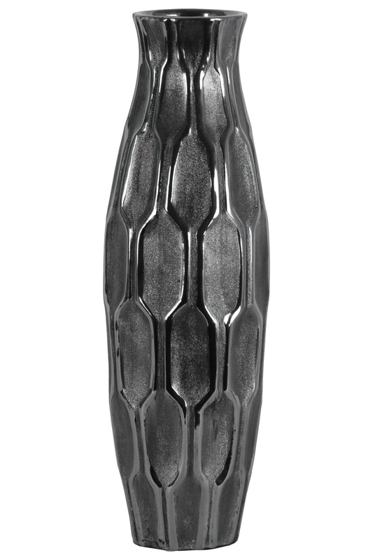 Ceramic Vase Metallic Finish