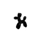 Ceramic Balloon Dog