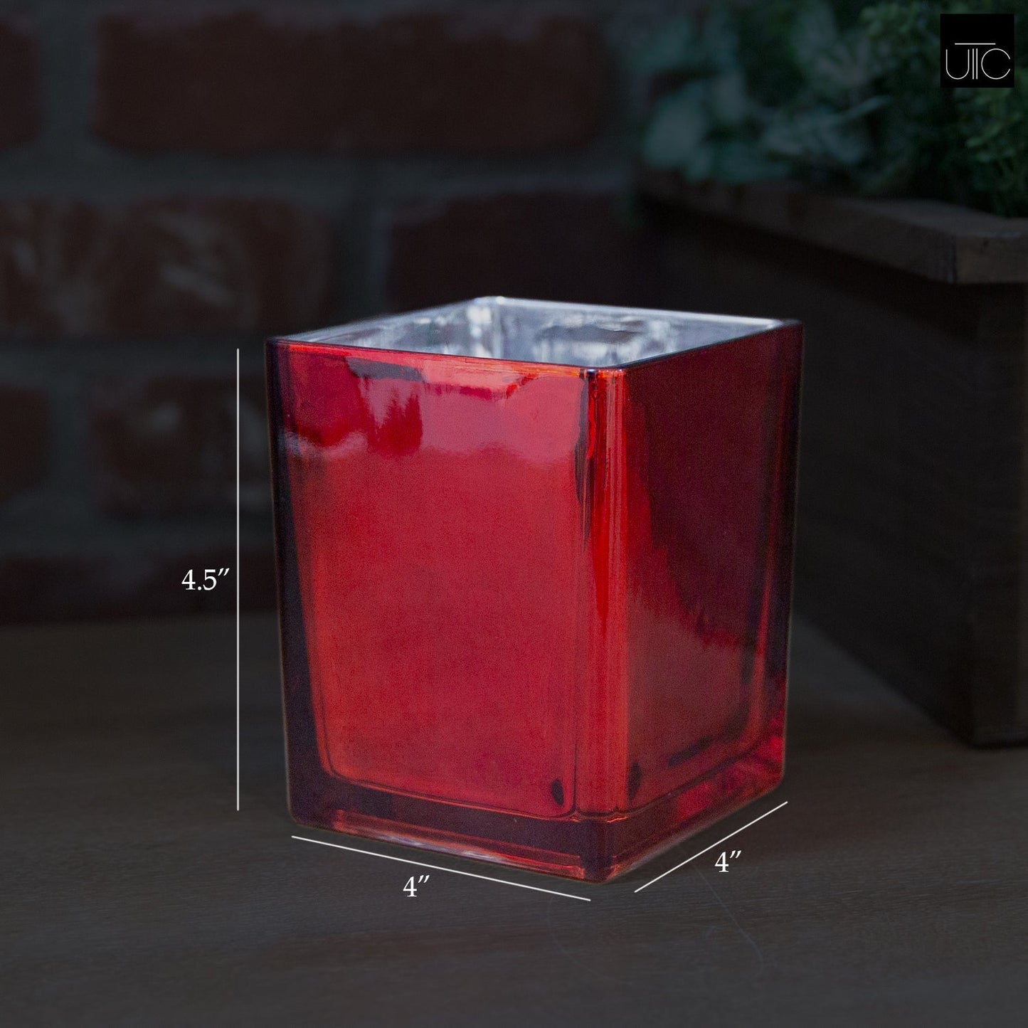 Aeris Glass Cube Vase