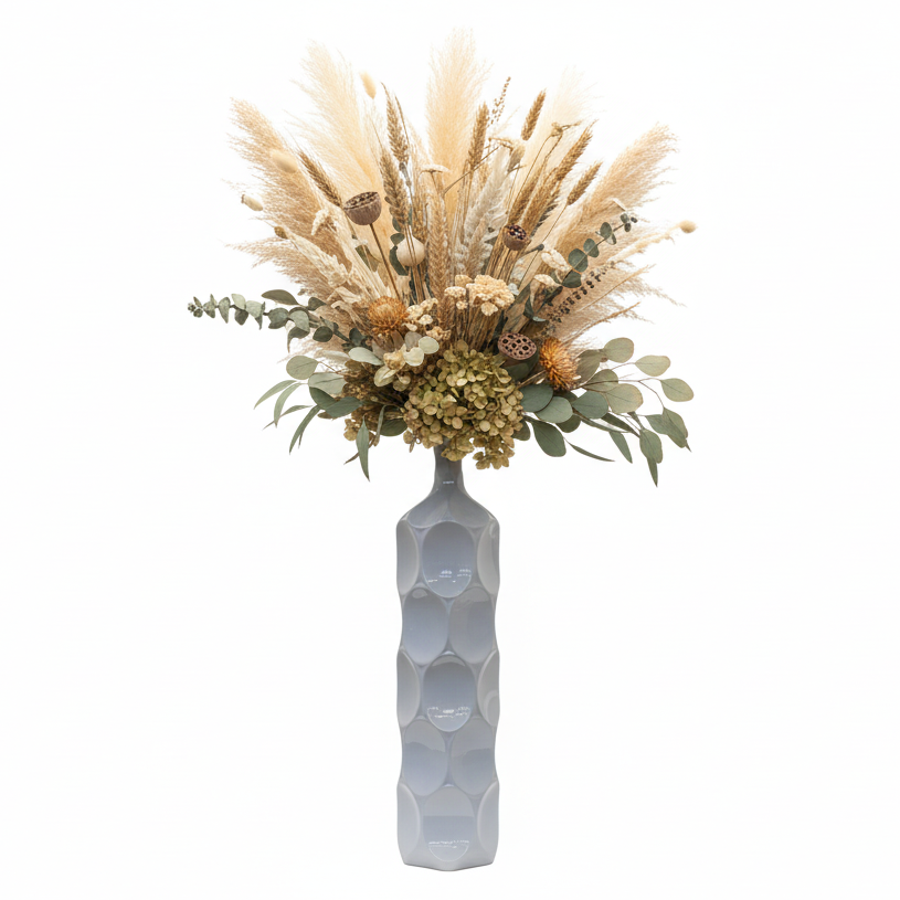 Dotty Ceramic Bottle Vases