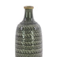 Ceramic Vase Gloss Finish Gray