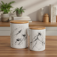 Yelina Ceramic Round Canister Set (Set of 2)