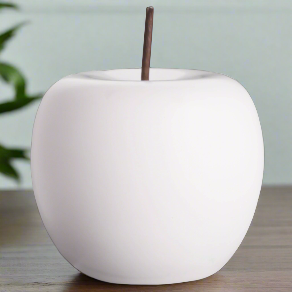 Calira Pearlescent Apple Figurine