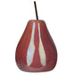 Ceramic Pear Figurine Polished Pearlescent Finish