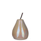 Ceramic Pear Figurine Polished Pearlescent Finish