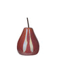 Ceramic Pear Figurine Polished Pearlescent Finish