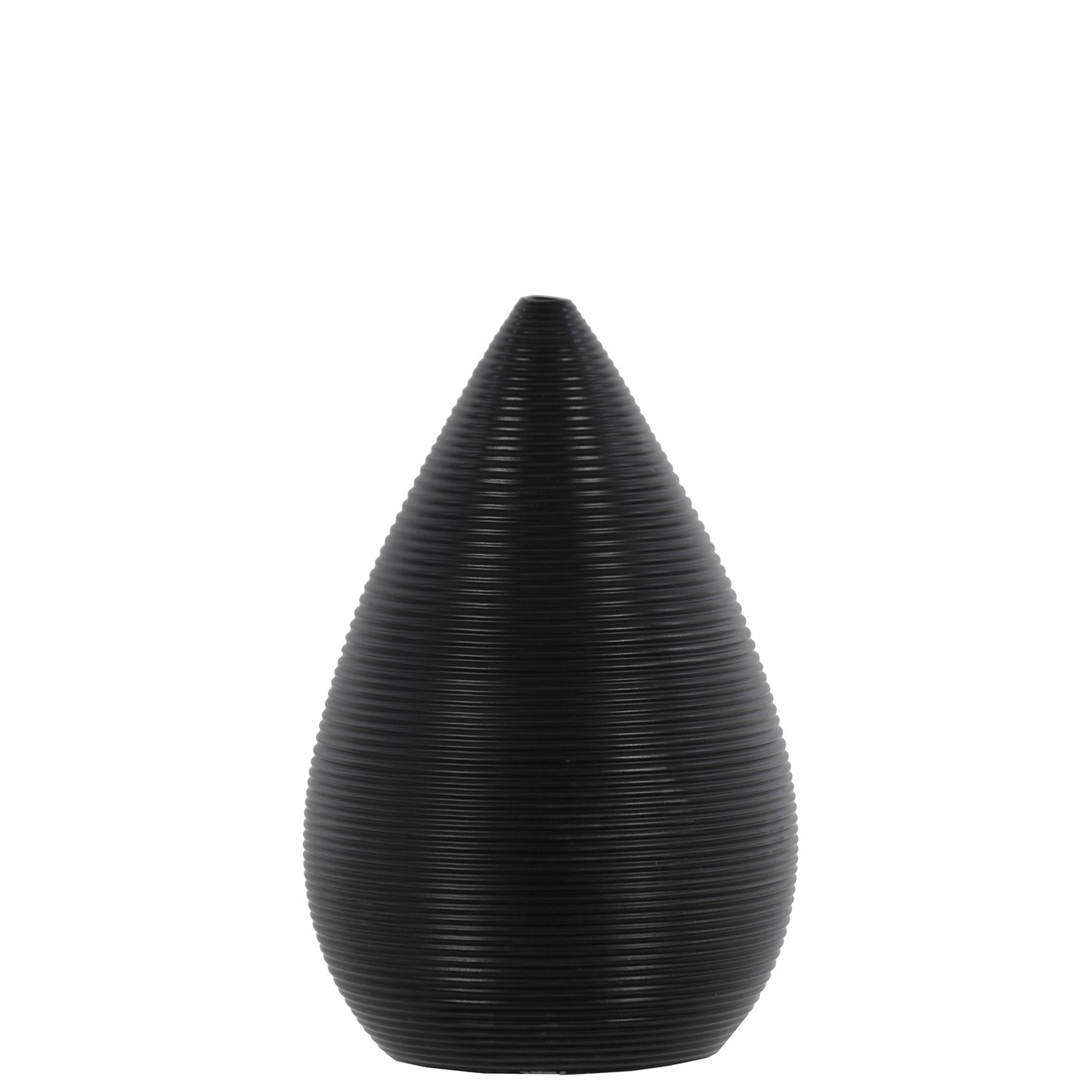 Prienne Bellied Ceramic Ribbed Vase
