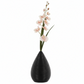 Prienne Bellied Ceramic Ribbed Vase