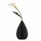 Prienne Bellied Ceramic Ribbed Vase
