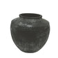 Noir Terra Etched Vase