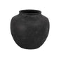 Noir Terra Etched Vase