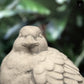 Cement Figurine Concrete Finish Gray-6.25"H