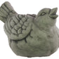 Cement Figurine Concrete Finish Gray-6.5"H