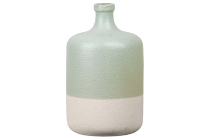 Ceramic Vase Gloss Finish Fern