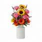 Bronte Speckled Ceramic Round Vase
