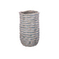 Ceramic Round Vase SM Gloss Finish Steel