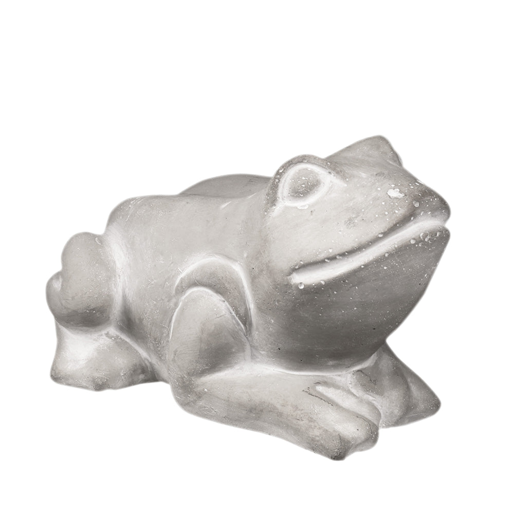 Mary Cement Frog Statue