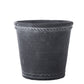 Cement Round Pot Washed Finish