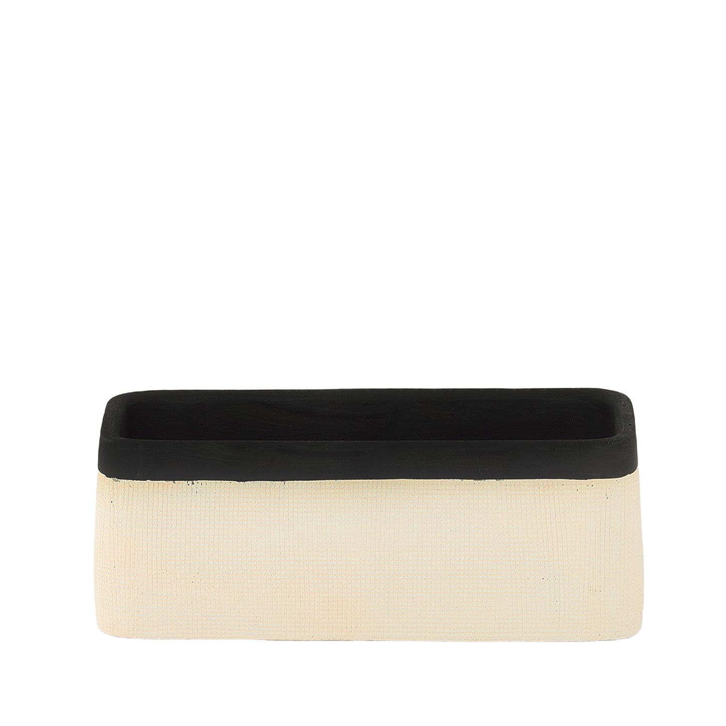 Bravine Rectangular Cement Pot
