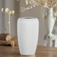 Caldre Vertical Combed Ceramic Vase