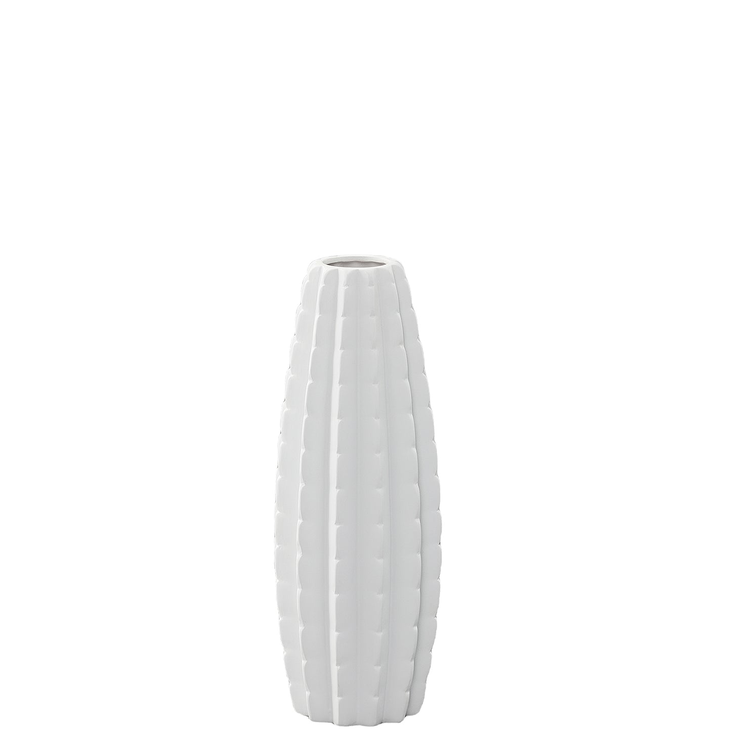 Martha Ceramic Tall Bellied Cylinder Vase