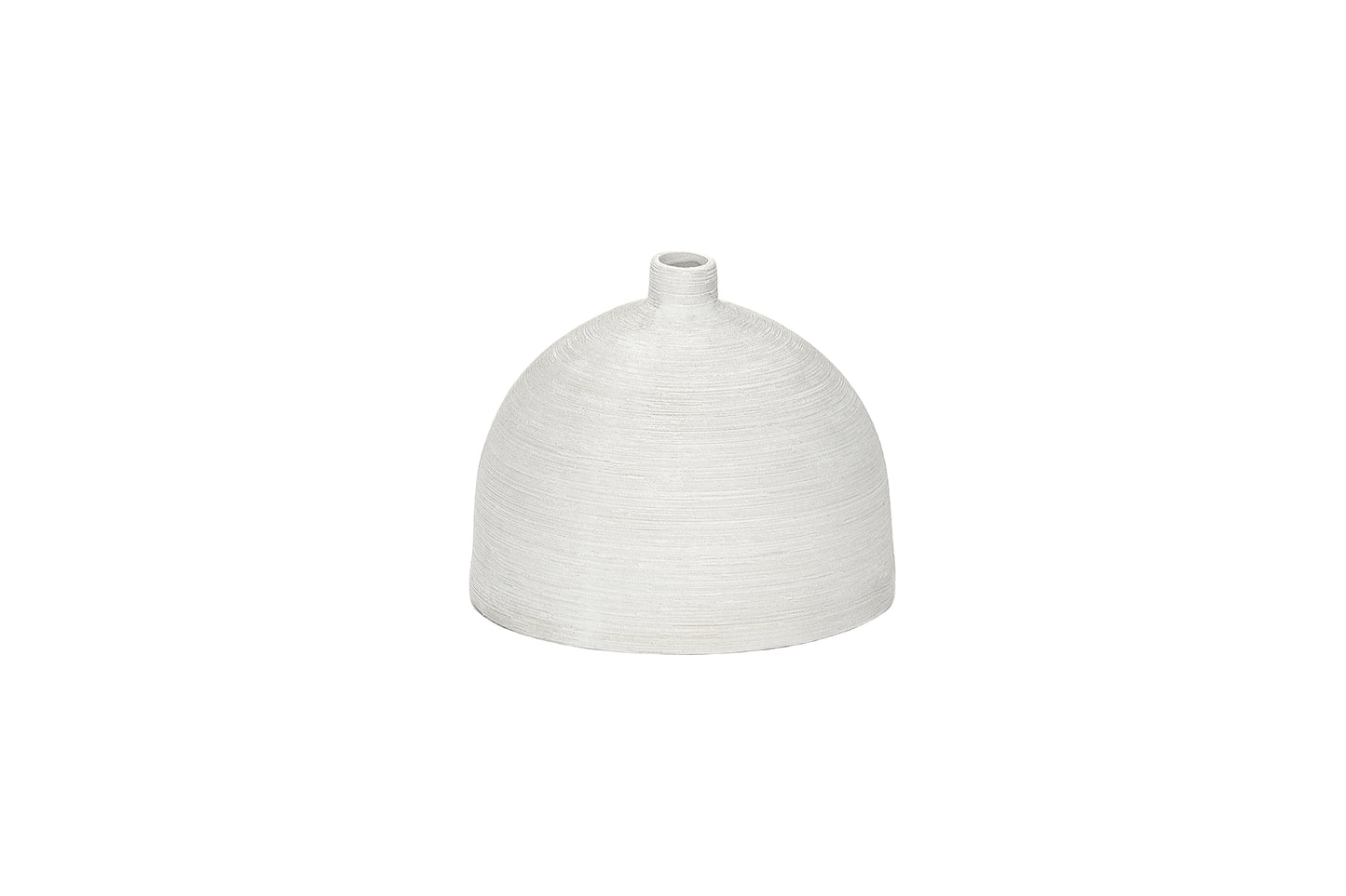 Ceramic Vase Combed Finish