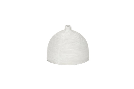 Ceramic Vase Combed Finish