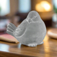 Nevelle Cement Sitting Bird Figurine