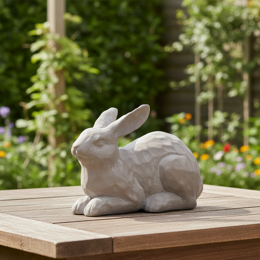 Junver Resting Rabbit Figurine
