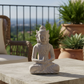 Cosima Cement Royal Meditating Buddha Figurine