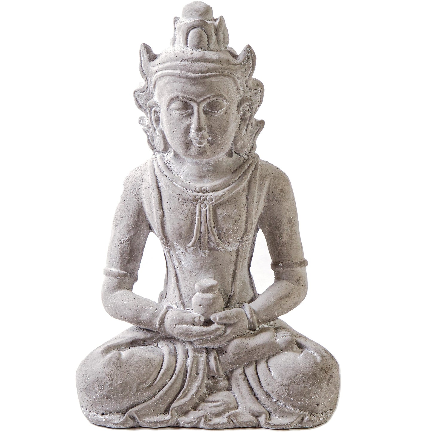 Dhyana Mudra Royal Meditating Buddha Figurine
