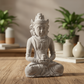 Cosima Cement Royal Meditating Buddha Figurine