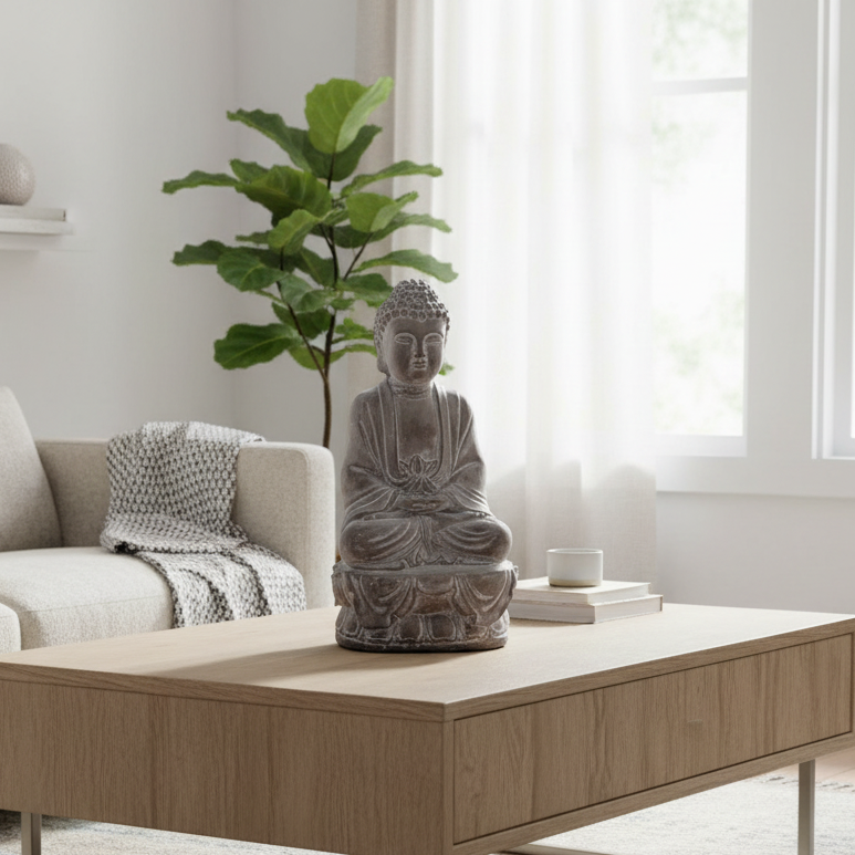 Tenzin Meditating Buddha Figurine